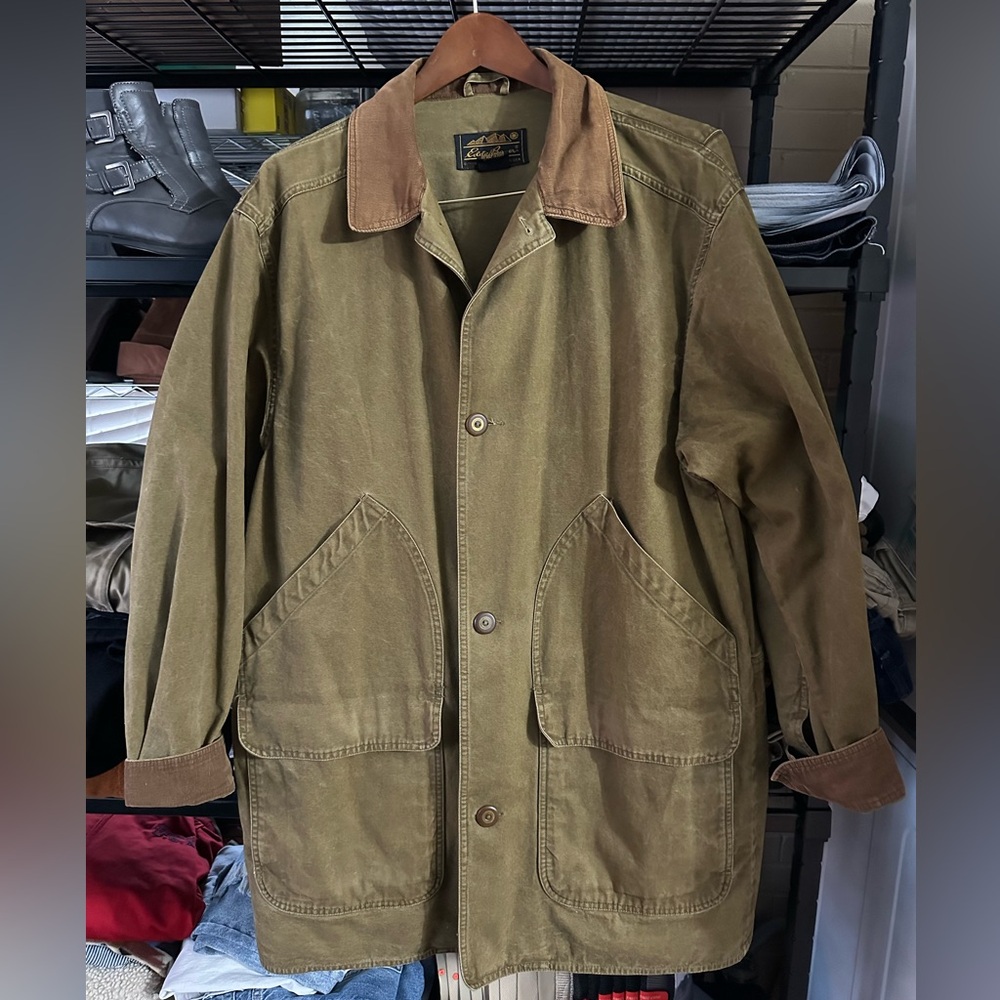 Eddie Bauer Barn Coat - Oversized 100% Cotton